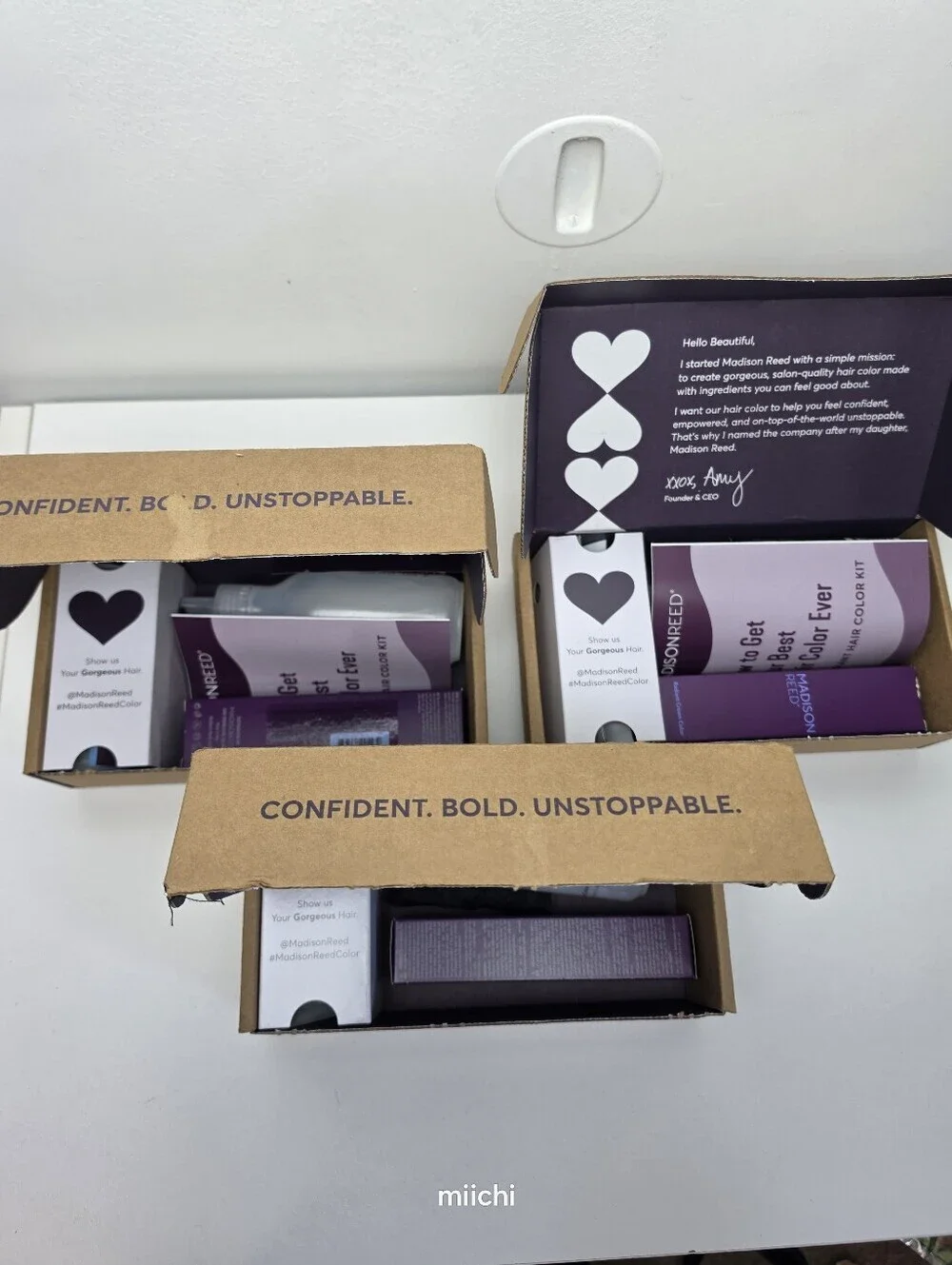 Maddison Reed Hair Color Kit Blonde Amalfi Blonde 3 Sets